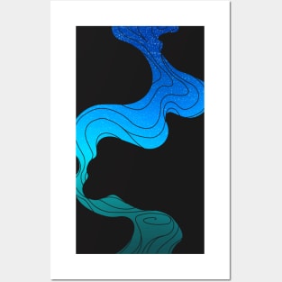 Blue Smoke Posters and Art